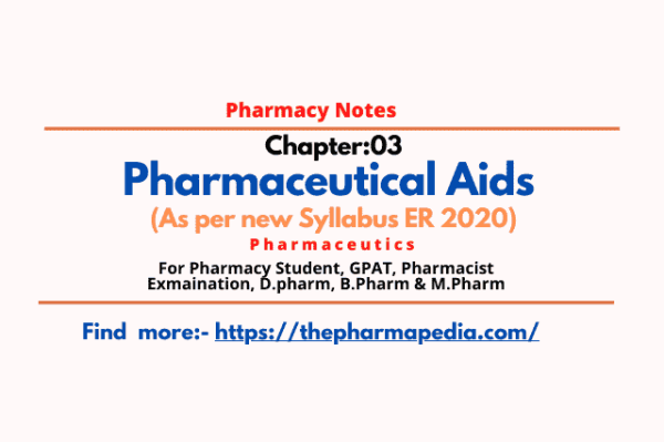 pharmaceutical aids assignment pdf