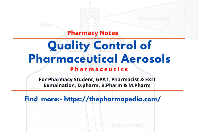 Examining Aerosols in Pharmaceutical Quality Control Programs - AAPS