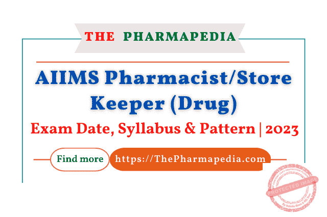 AIIMS, Pharmacist, Previous, Exam, paper, Syllabus,