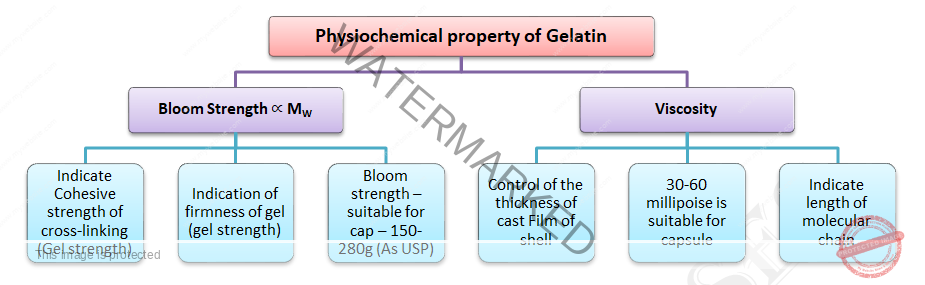 Physiochemical Property of Gelatin, Bloom Strengths, Viscosity